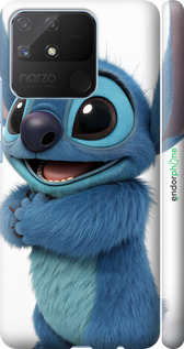 3D пластиковий матовий чехол Стіч 1 для Realme Narzo 50A - 6686m-2514 изображение 