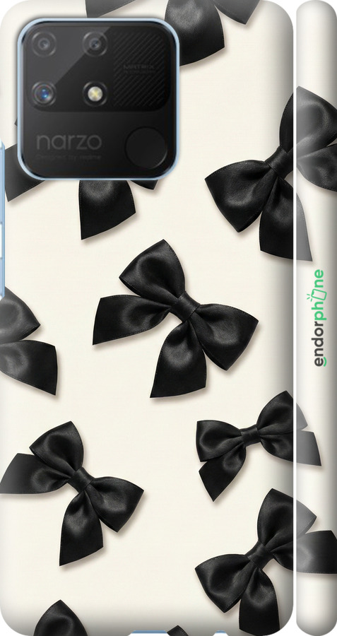 3D пластиковый матовый чехол Dark Coquette для Realme Narzo 50A - 6765m-2514 изображение 