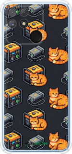 Силикон с усиленными углами чехол Autonomous Zone для Realme Narzo 50A - 6771sp-2514 изображение 