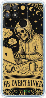 Силикон с усиленными углами чехол The Overthinker для Realme Narzo 50A - 6774sp-2514 изображение 