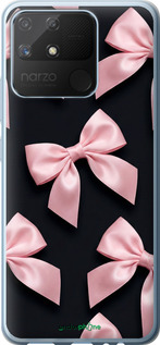 Силиконовый чехол Coquette Ribbons Dark Coquette для Realme Narzo 50A - 6767u-2514 изображение 