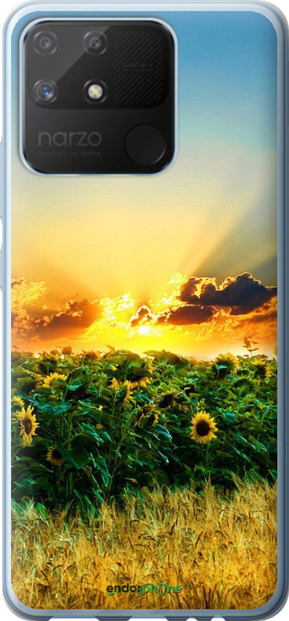 

2D пластиковий чохол "Україна" для Realme Narzo 50A