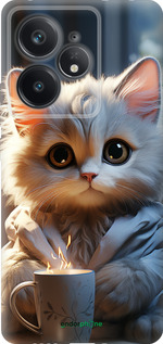 Силиконовый чехол White cat для Realme Neo7 - 5646u-3946 изображение 