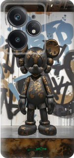 Силиконовый чехол Bronze kaws v2 для Realme Neo7 - 6098u-3946 изображение 