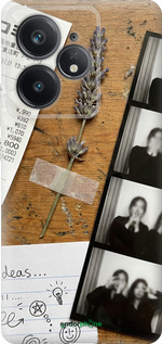 Силиконовый чехол Aesthetic Scrapbook Collage для Realme Neo7 - 6773u-3946 изображение 