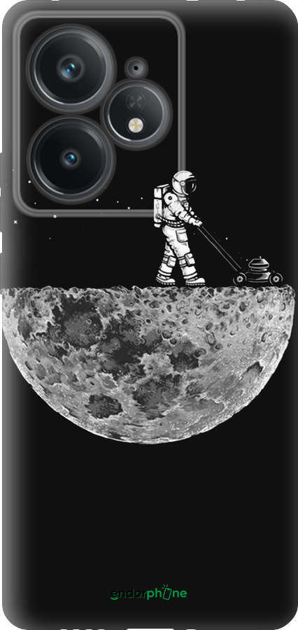 Силиконовый чехол Moon in dark для Realme Neo7 - 4176u-3946 изображение 