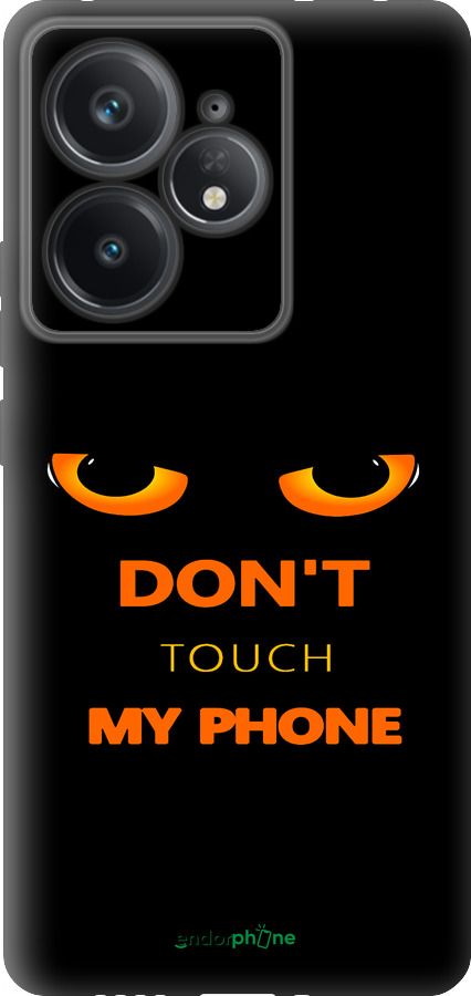 Силиконовый чехол Don't touch the phone для Realme Neo7 - 4261u-3946 изображение 