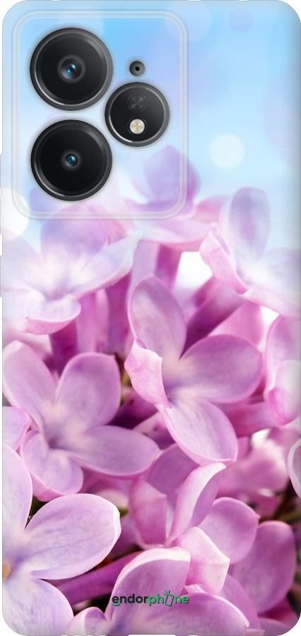 Силиконовый чехол Сирень для Realme Neo7 - 527u-3946 изображение 