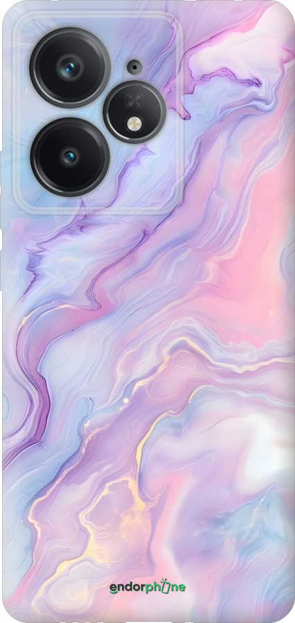 Силиконовый чехол Нежный мрамор для Realme Neo7 - 6310u-3946 изображение 
