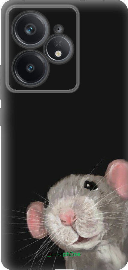 Силиконовый чехол The Peeking Rat для Realme Neo7 - 6442u-3946 изображение 