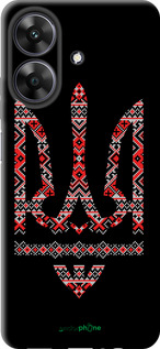 TPU чехол Герб - вышиванка на черном фоне для Realme Narzo N61 - 1196b-3974 изображение 