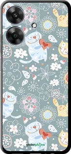 TPU чехол Кошенята v3 для Realme Narzo N61 - 1223b-3974 изображение 