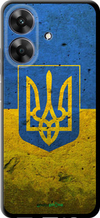 TPU чехол Флаг и герб Украины 2 для Realme Narzo N61 - 378b-3974 изображение 