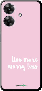 TPU чехол Живи більше для Realme Narzo N61 - 4347b-3974 изображение 