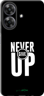 TPU чехол Никогда не сдавайся для Realme Narzo N61 - 4572b-3974 изображение 