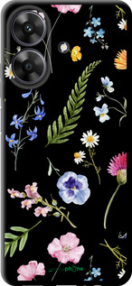 TPU чехол Квітковий фон v2 для Realme Narzo N61 - 5472b-3974 изображение 