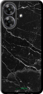 TPU чехол Чорний мармур v2 для Realme Narzo N61 - 5568b-3974 изображение 