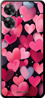 TPU чехол Сердечки 4 для Realme Narzo N61 - 5662b-3974 изображение 