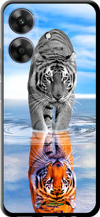 TPU чехол Тигр для Realme Narzo N61 - 6016b-3974 изображение 