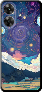 TPU чехол Креативный арт для Realme Narzo N61 - 6322b-3974 изображение 