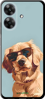 TPU чехол Пес в очках для Realme Narzo N61 - 6381b-3974 изображение 