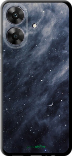 TPU чехол Голубые облака, Голубая луна для Realme Narzo N61 - 6398b-3974 изображение 