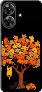 TPU чехол Дерево и котики для Realme Narzo N61 - 6516b-3974 изображение 