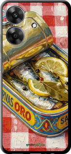 TPU чехол Vintage Sardine Tin Phone для Realme Narzo N61 - 6772b-3974 изображение 