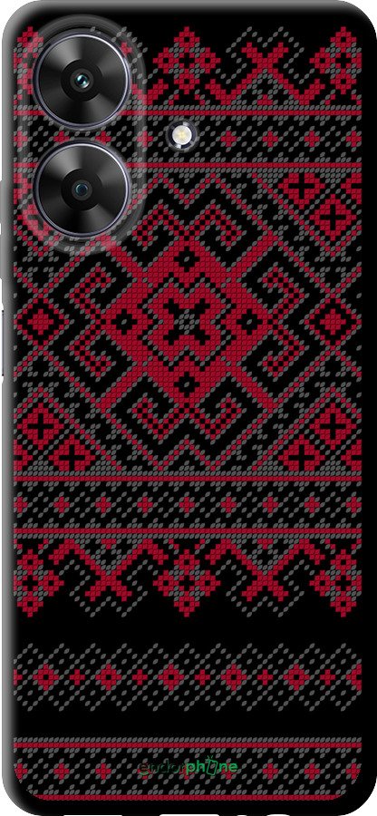 TPU чехол Вишиванка 52 для Realme Narzo N61 - 1763b-3974 изображение 