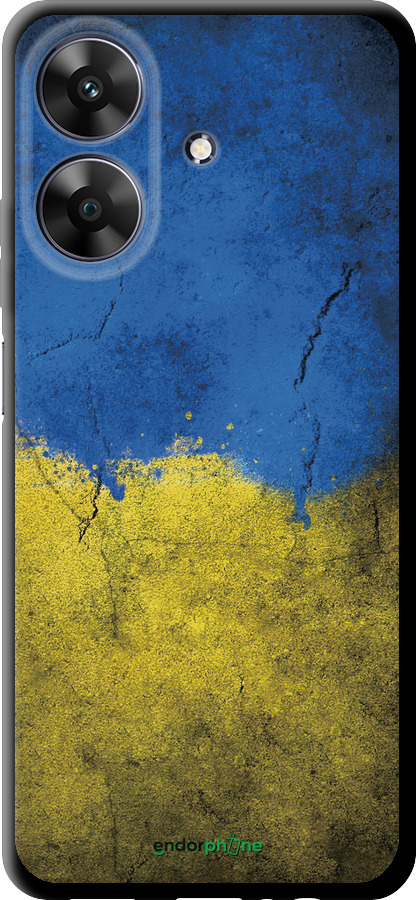 TPU чехол Флаг Украины 2 для Realme Narzo N61 - 401b-3974 изображение 