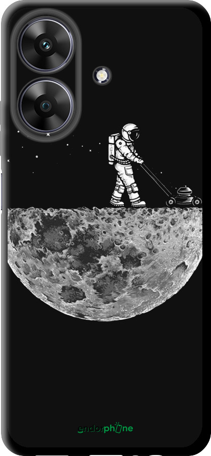 TPU чехол Moon in dark для Realme Narzo N61 - 4176b-3974 изображение 
