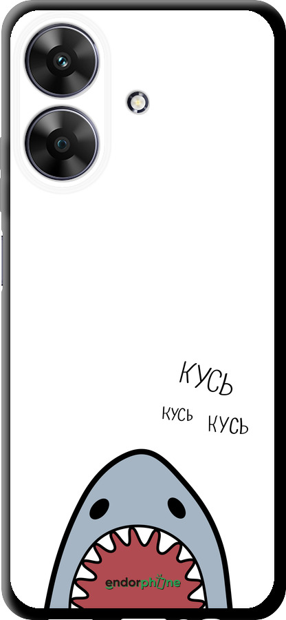 TPU чехол Акула для Realme Narzo N61 - 4870b-3974 изображение 