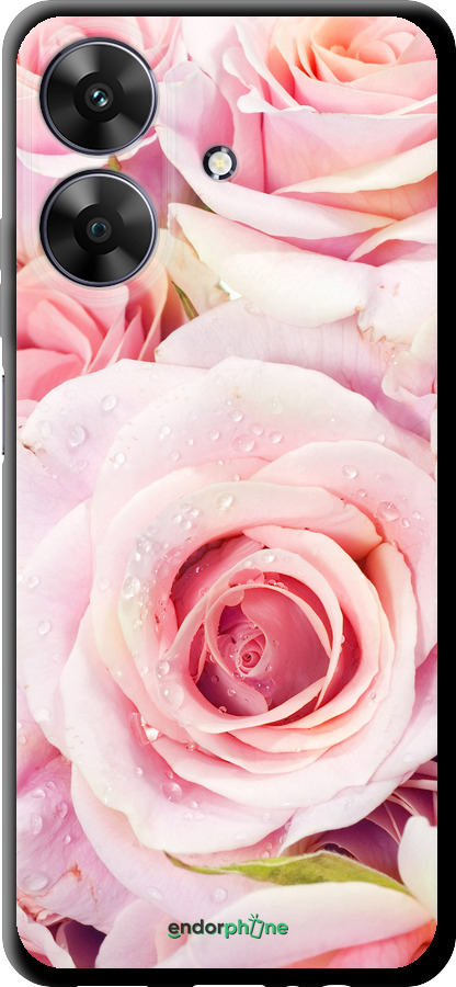 TPU чехол Розы для Realme Narzo N61 - 525b-3974 изображение 
