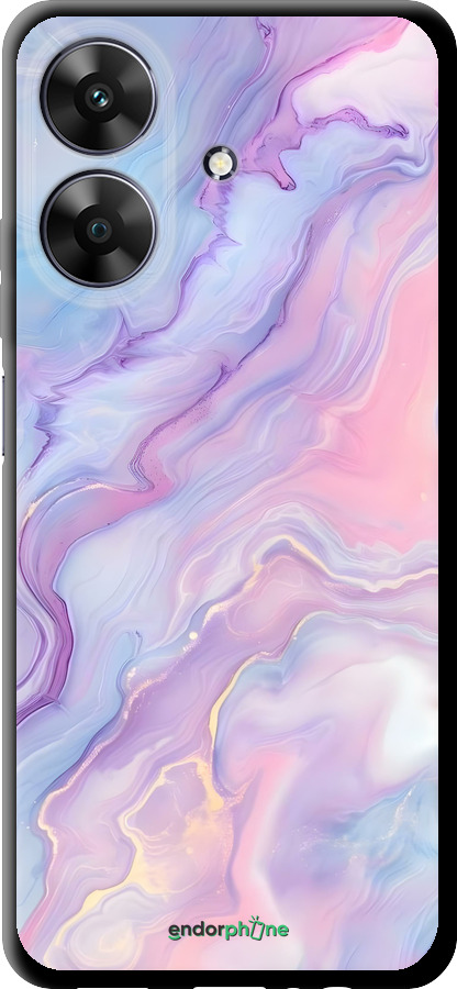 TPU чехол Нежный мрамор для Realme Narzo N61 - 6310b-3974 изображение 
