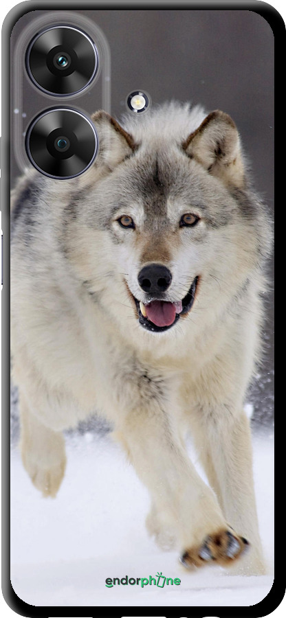 TPU чехол Бегущий волк для Realme Narzo N61 - 826b-3974 изображение 