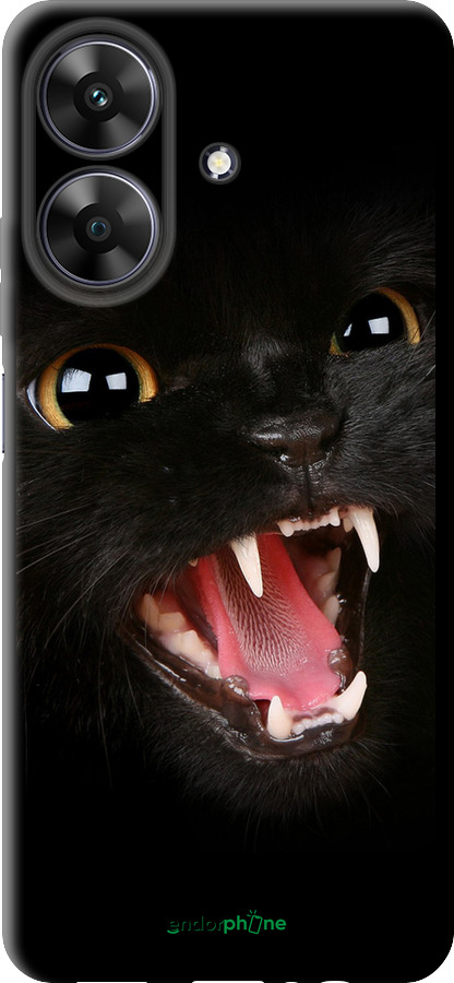 TPU чехол Чорна кішка для Realme Narzo N61 - 932b-3974 изображение 
