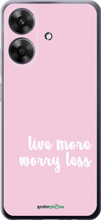 Силіконовий чехол Живи більше для Realme Narzo N61 - 4347u-3974 изображение 