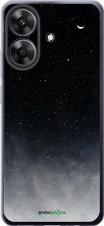 Силіконовий чехол Голубые облака, Голубая луна для Realme Narzo N61 - 6396u-3974 изображение 