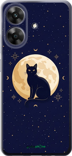 Силиконовый чехол 'Cute Cat Celestial/Witchy' для Realme Note 60 изображение 3