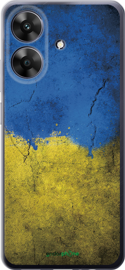 Силіконовий чехол Прапор України 2 для Realme Narzo N61 - 401u-3974 изображение 