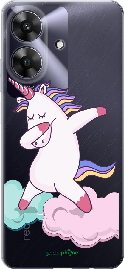 Силіконовий чехол Єдиноріг для Realme Narzo N61 - 4702u-3974 изображение 