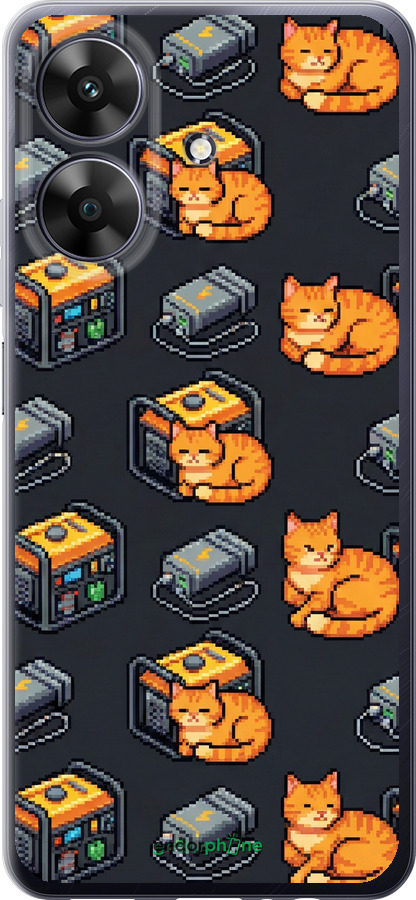 Силіконовий чехол Autonomous Zone для Realme Narzo N61 - 6771u-3974 изображение 