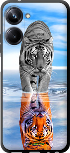 TPU чехол Тигр для Realme 10 Pro - 6016b-2945 изображение 