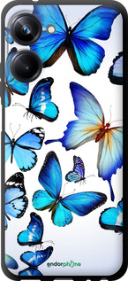 TPU чехол Бабочки для Realme 10 Pro - 6023b-2945 изображение 