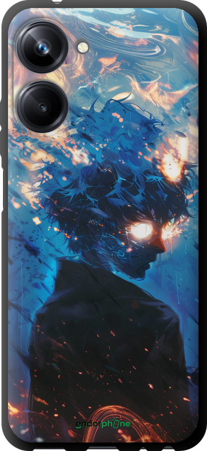 TPU чехол Сатору Годжо для Realme 10 Pro - 6129b-2945 изображение 