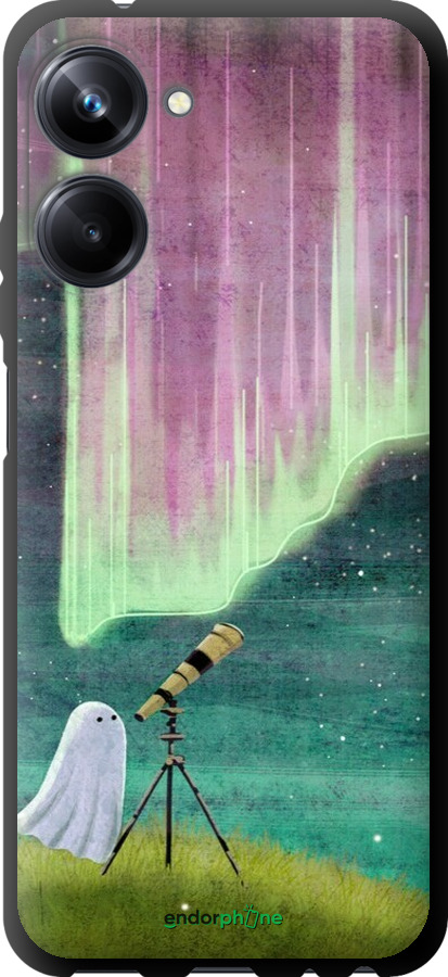 TPU чехол Привидение и звезды для Realme 10 Pro - 6443b-2945 изображение 