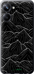 Силиконовый чехол С изображением Темных гор для Realme 10 Pro - 6489u-2945 изображение 