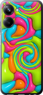 Силиконовый чехол Y2K Jelly Dream для Realme 10 Pro - 6780u-2945 изображение 