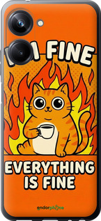 Силиконовый чехол 'Funny Cat' для Realme 10 Pro изображение 9