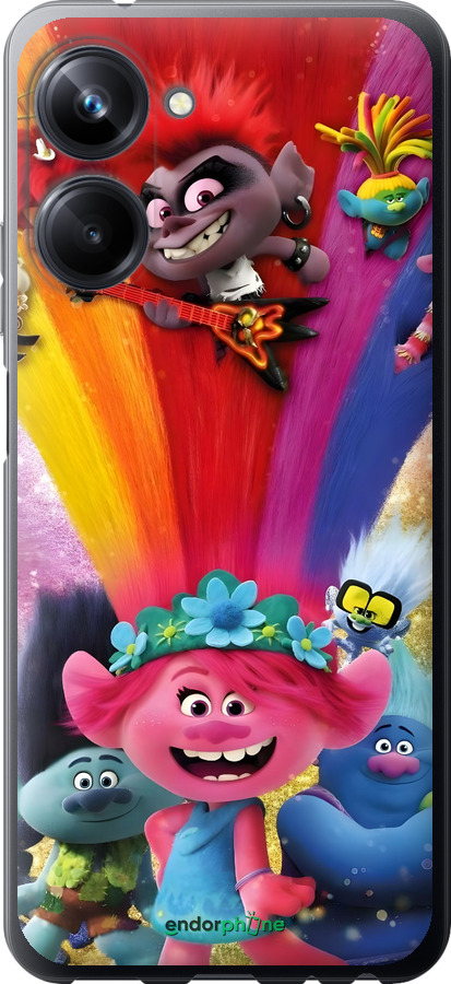 Силиконовый чехол Троли для Realme 10 Pro - 6343u-2945 изображение 
